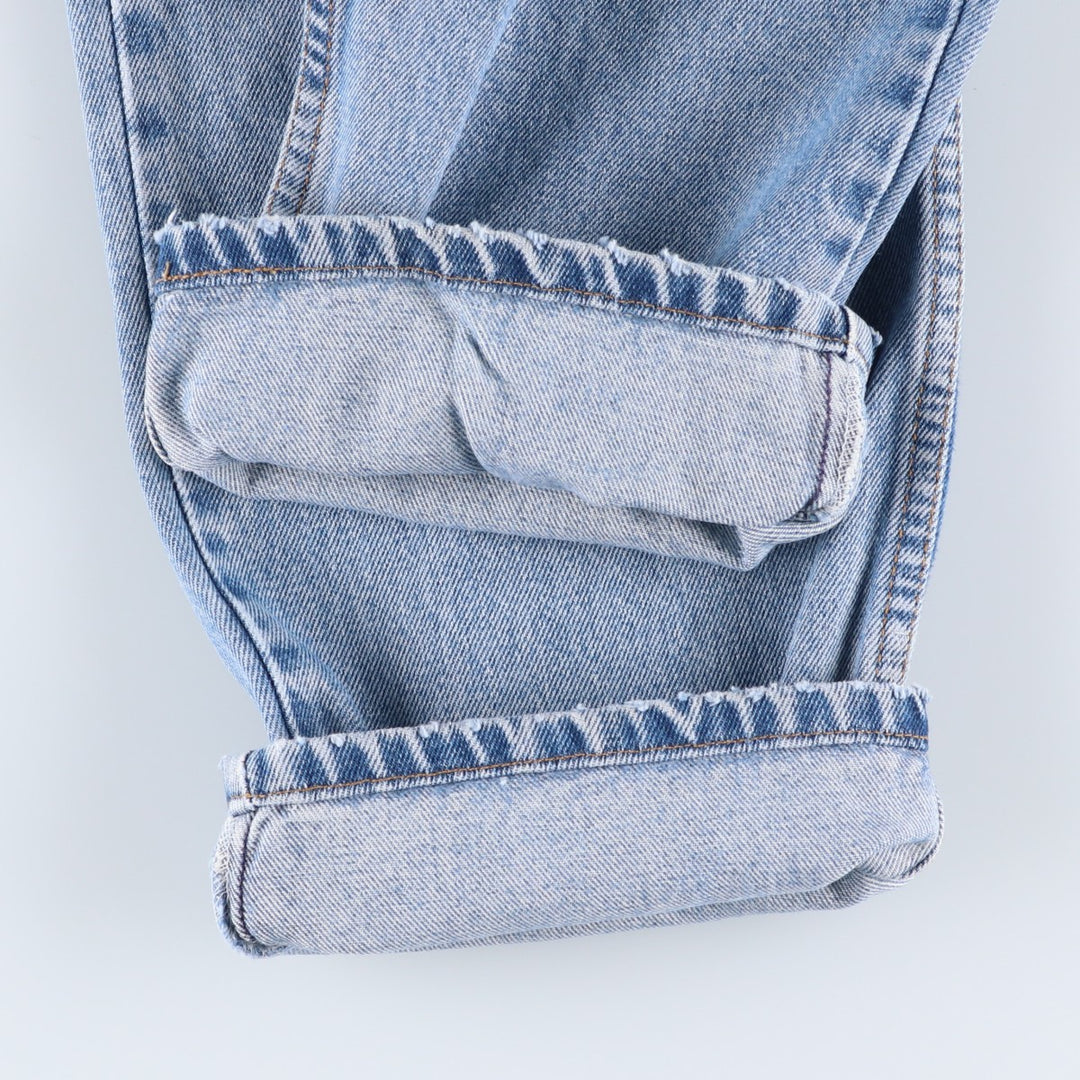 00'S Levi's 550 Relaxed Fit Tapered Denim Pants Men's W32 cotton Blue type light blue Vintage Second Hand