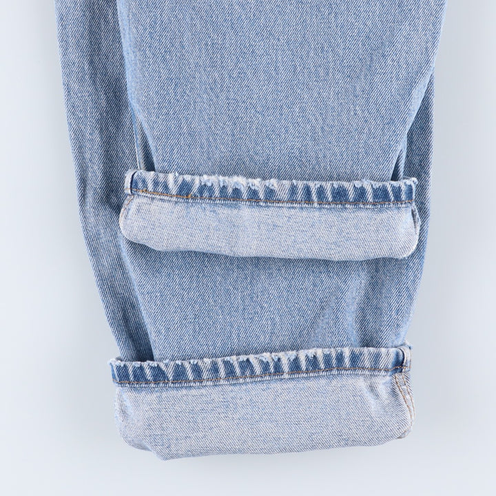 00'S Levi's 550 Relaxed Fit Tapered Denim Pants Men's W32 cotton Blue type light blue Vintage Second Hand