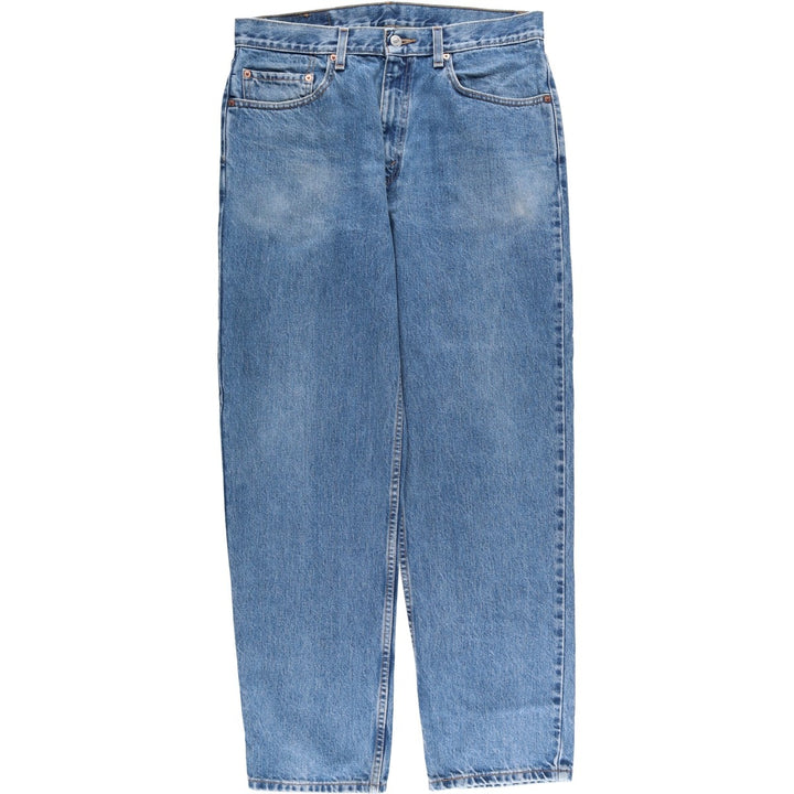 00'S Levi's 550 Relaxed Fit Tapered Denim Pants Men's W34 cotton Blue type light blue Vintage Second Hand