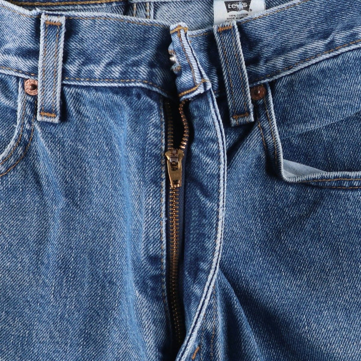 00'S Levi's 550 Relaxed Fit Tapered Denim Pants Men's W34 cotton Blue type light blue Vintage Second Hand