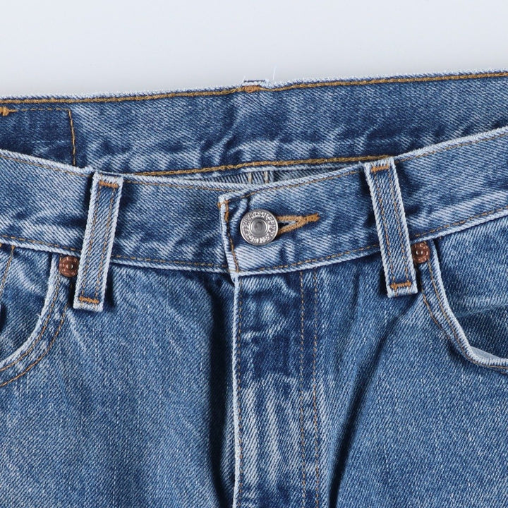 00'S Levi's 550 Relaxed Fit Tapered Denim Pants Men's W34 cotton Blue type light blue Vintage Second Hand