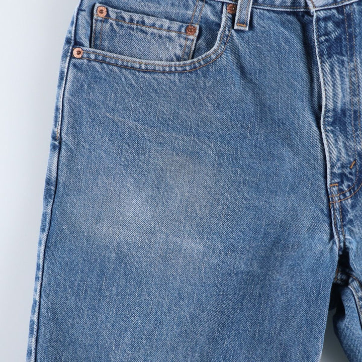 00'S Levi's 550 Relaxed Fit Tapered Denim Pants Men's W34 cotton Blue type light blue Vintage Second Hand