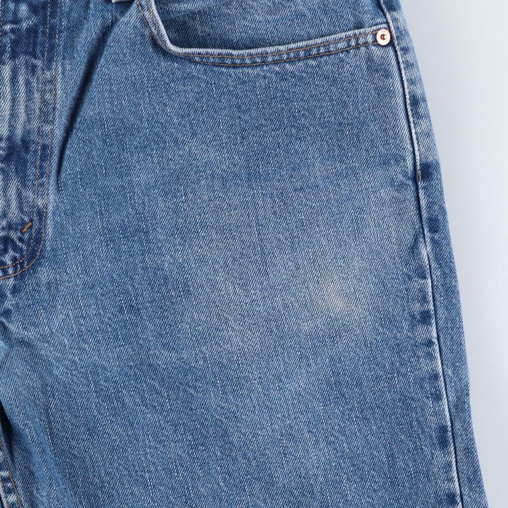 00'S Levi's 550 Relaxed Fit Tapered Denim Pants Men's W34 cotton Blue type light blue Vintage Second Hand