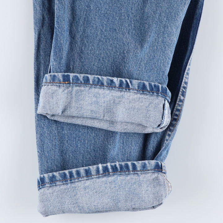 00'S Levi's 550 Relaxed Fit Tapered Denim Pants Men's W34 cotton Blue type light blue Vintage Second Hand