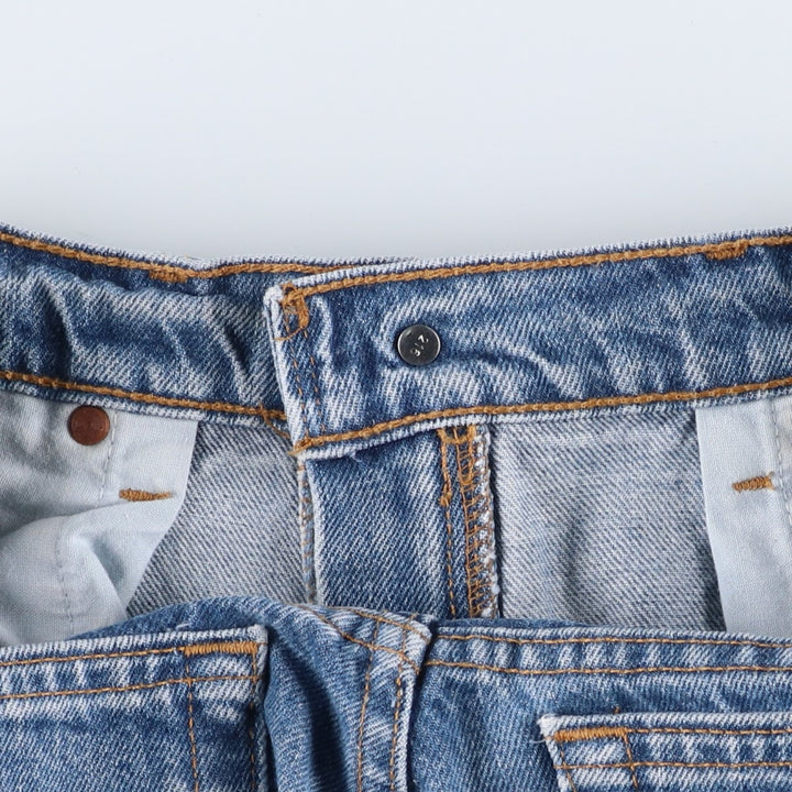 2000'S Levi's 550 Relaxed Fit Tapered Denim Pants, Men's Size 34 cotton Blue type light blue Vintage Second Hand