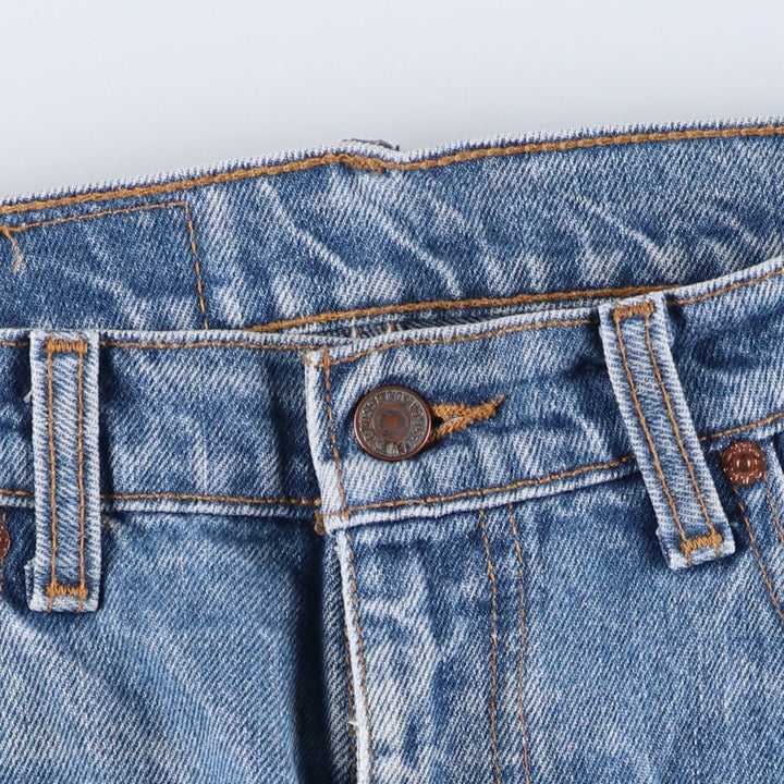 2000'S Levi's 550 Relaxed Fit Tapered Denim Pants, Men's Size 34 cotton Blue type light blue Vintage Second Hand