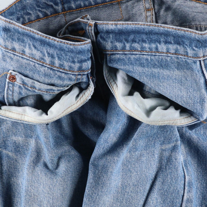 2000'S Levi's 550 Relaxed Fit Tapered Denim Pants, Men's Size 34 cotton Blue type light blue Vintage Second Hand