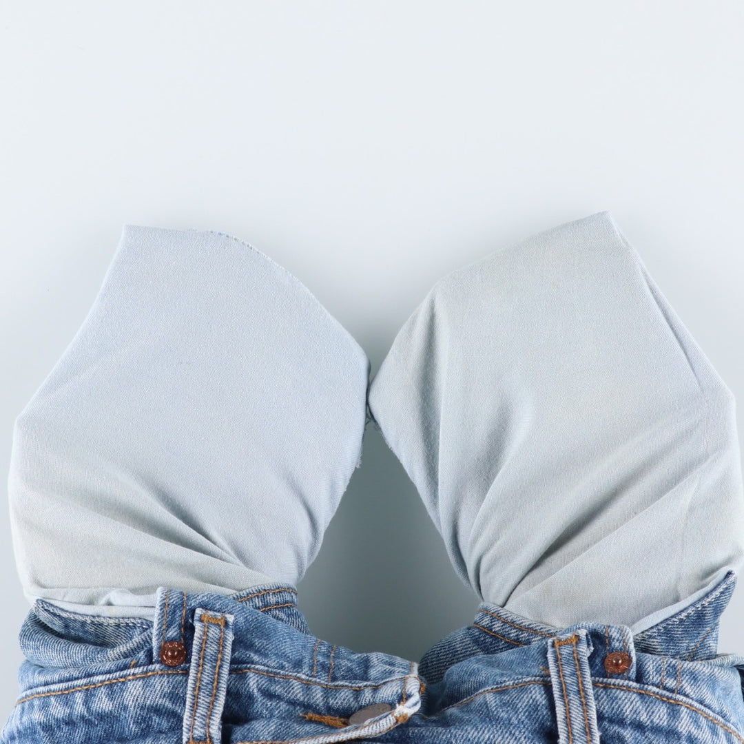 2000'S Levi's 550 Relaxed Fit Tapered Denim Pants, Men's Size 34 cotton Blue type light blue Vintage Second Hand