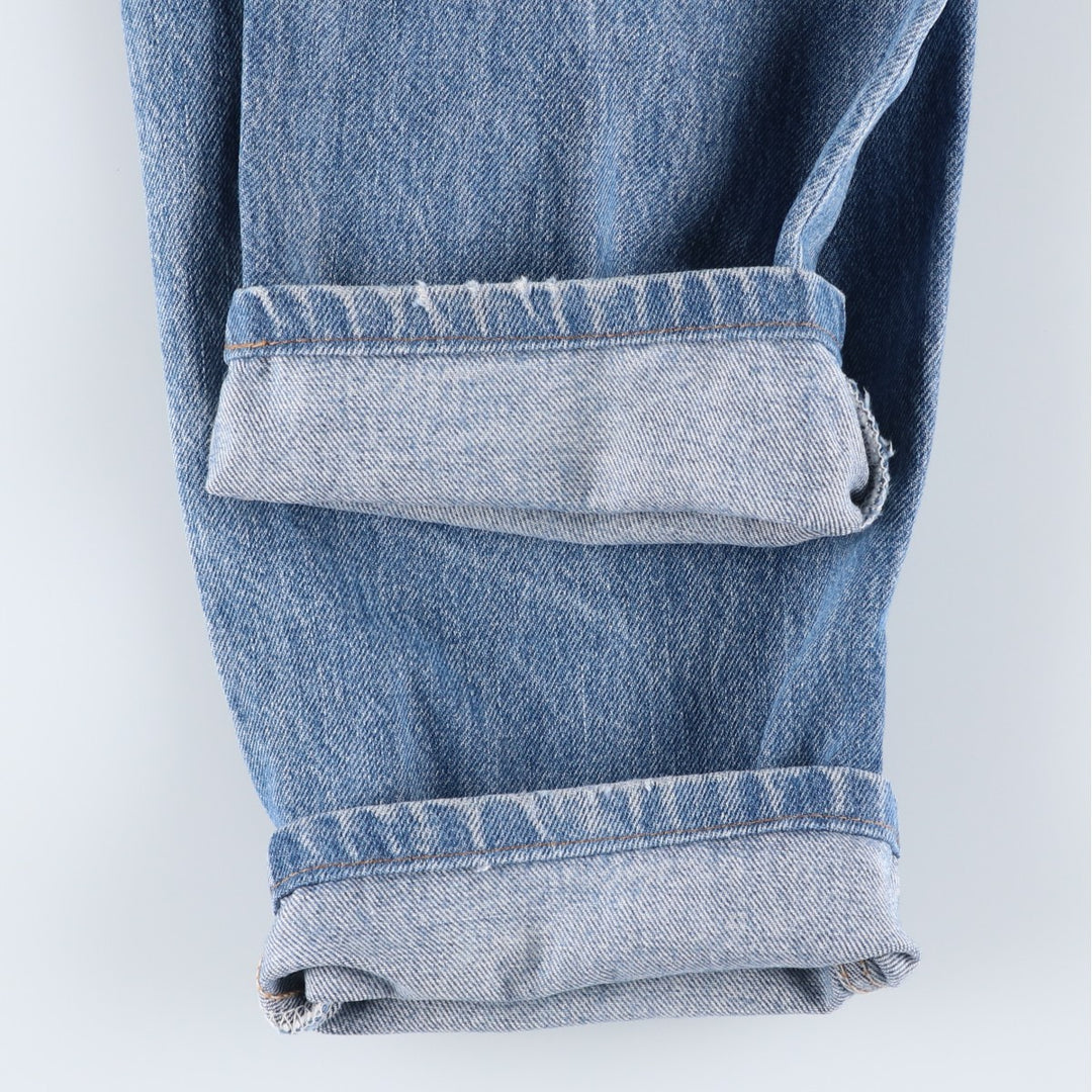 2000'S Levi's 550 Relaxed Fit Tapered Denim Pants, Men's Size 34 cotton Blue type light blue Vintage Second Hand