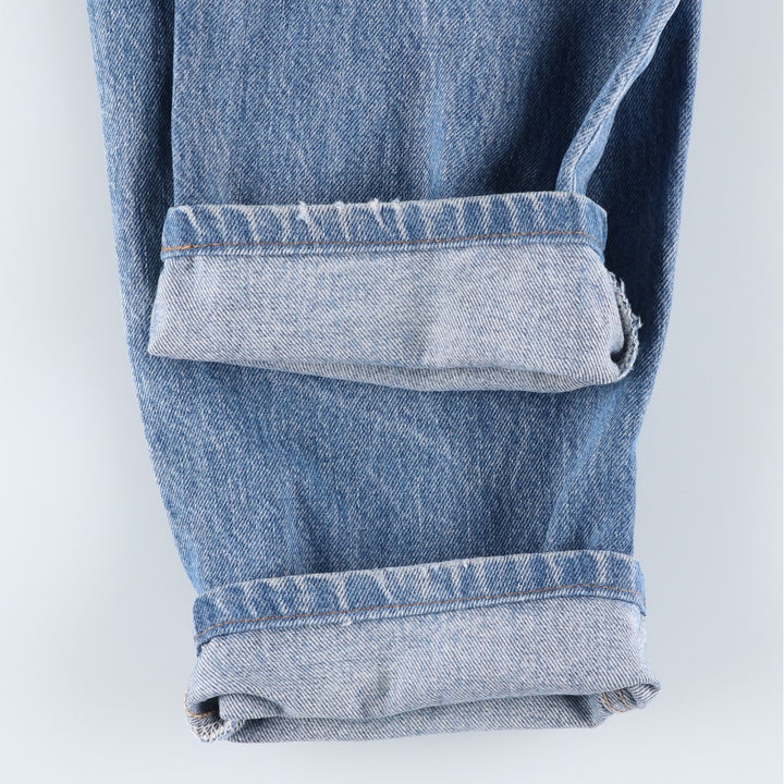 2000'S Levi's 550 Relaxed Fit Tapered Denim Pants, Men's Size 34 cotton Blue type light blue Vintage Second Hand