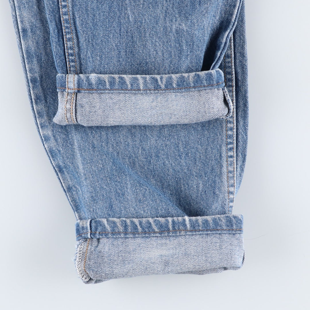 2000'S Levi's 550 Relaxed Fit Tapered Denim Pants, Men's Size 34 cotton Blue type light blue Vintage Second Hand