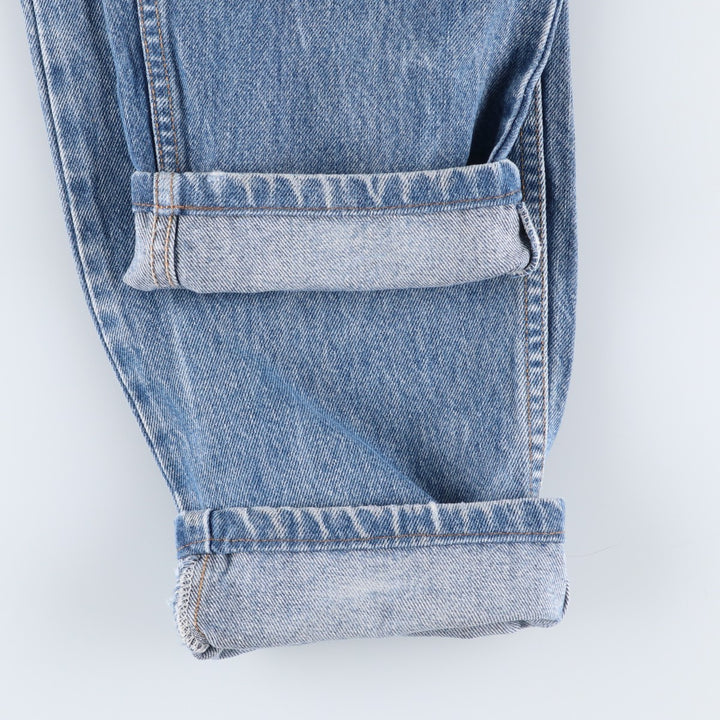 2000'S Levi's 550 Relaxed Fit Tapered Denim Pants, Men's Size 34 cotton Blue type light blue Vintage Second Hand