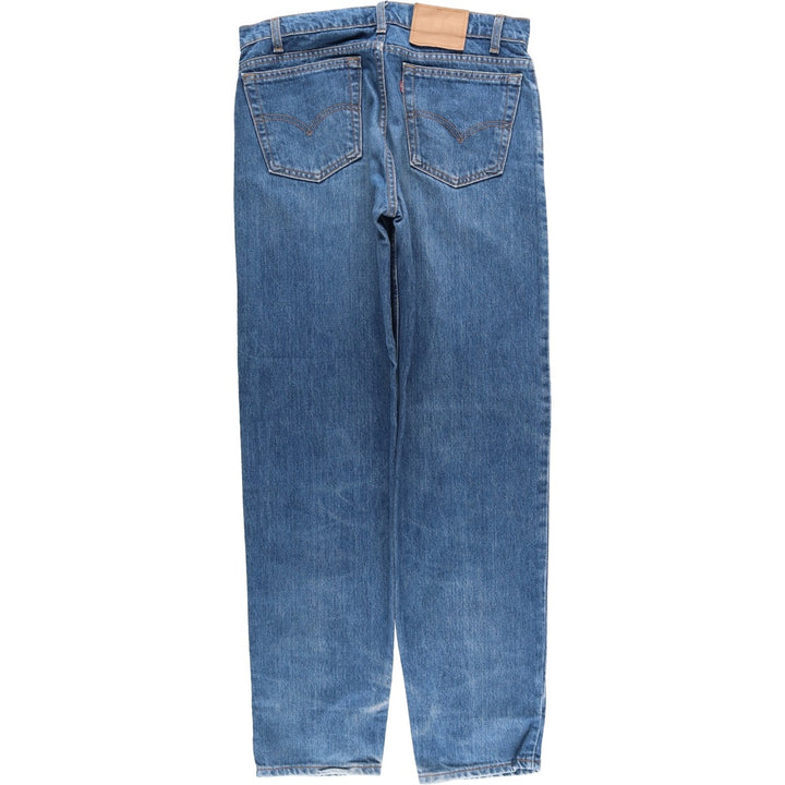 Levi's 550 Relaxed Fit Tapered Denim Pants Men's W34 Vintage cotton blue type Vintage Second Hand