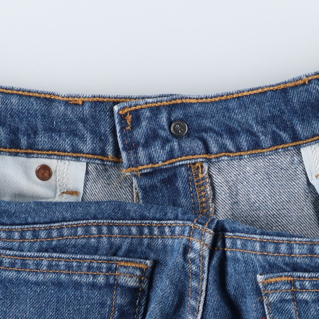 Levi's 550 Relaxed Fit Tapered Denim Pants Men's W34 Vintage cotton blue type Vintage Second Hand