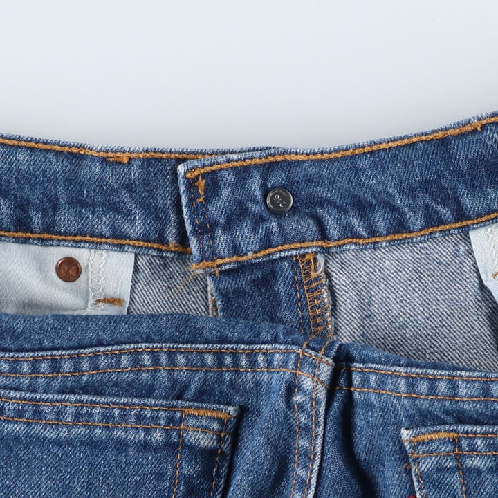 Levi's 550 Relaxed Fit Tapered Denim Pants Men's W34 Vintage cotton blue type Vintage Second Hand