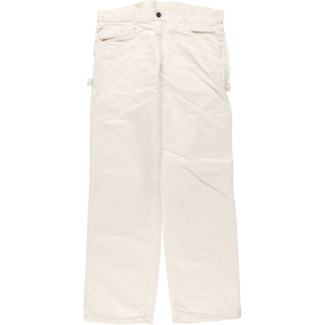 Dickies Painter Pants Men's W34 equivalent cotton white type Vintage Second Hand