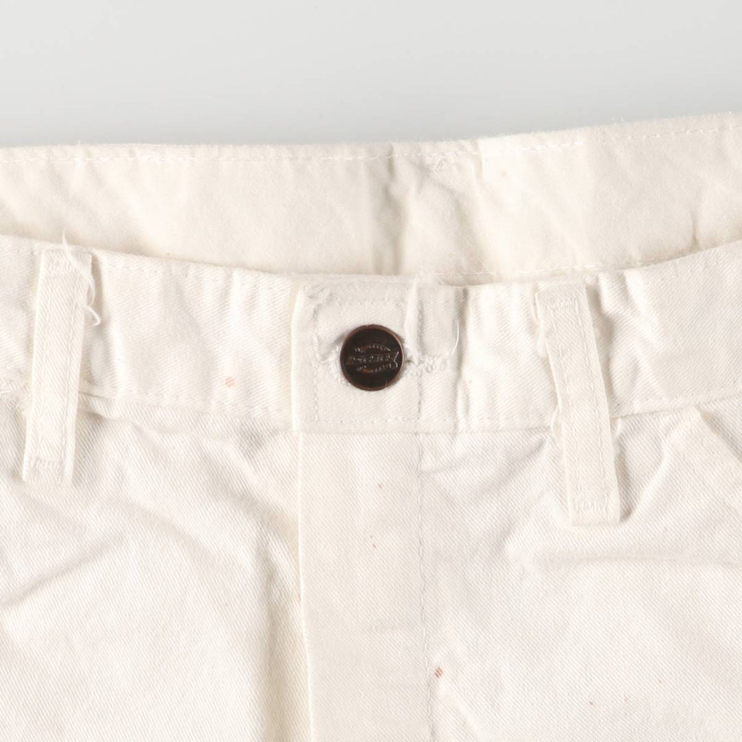 Dickies Painter Pants Men's W34 equivalent cotton white type Vintage Second Hand