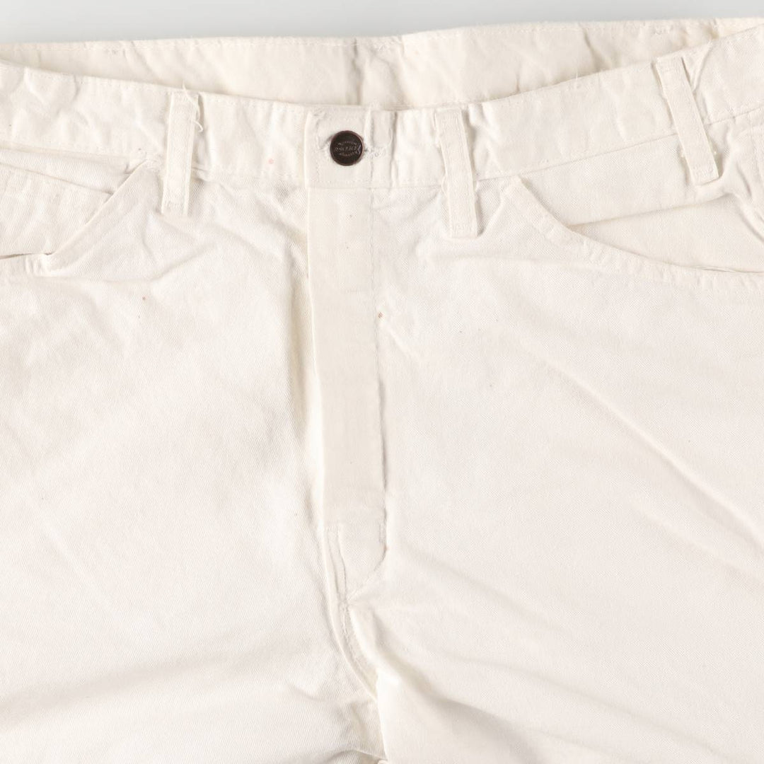 Dickies Painter Pants Men's W34 equivalent cotton white type Vintage Second Hand
