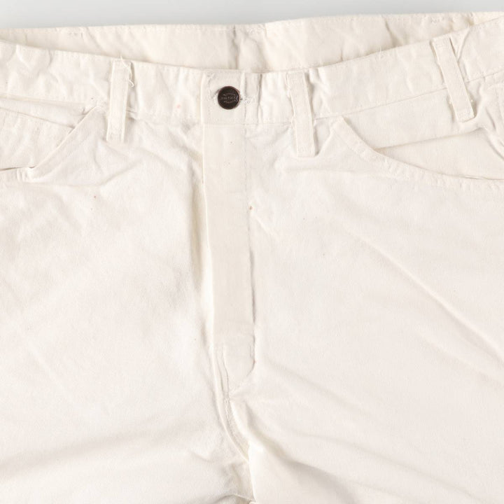 Dickies Painter Pants Men's W34 equivalent cotton white type Vintage Second Hand