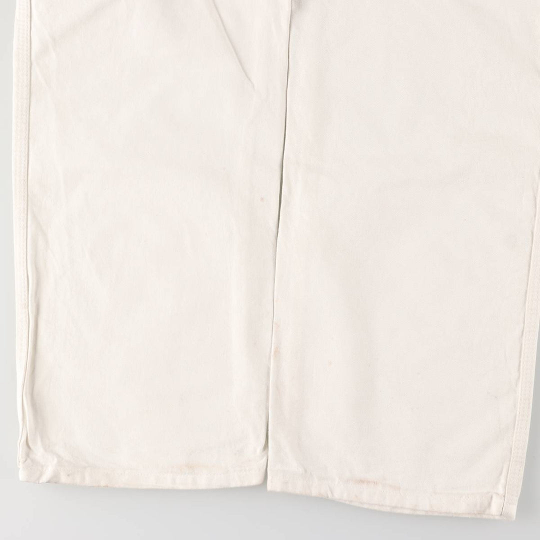 Dickies Painter Pants Men's W34 equivalent cotton white type Vintage Second Hand