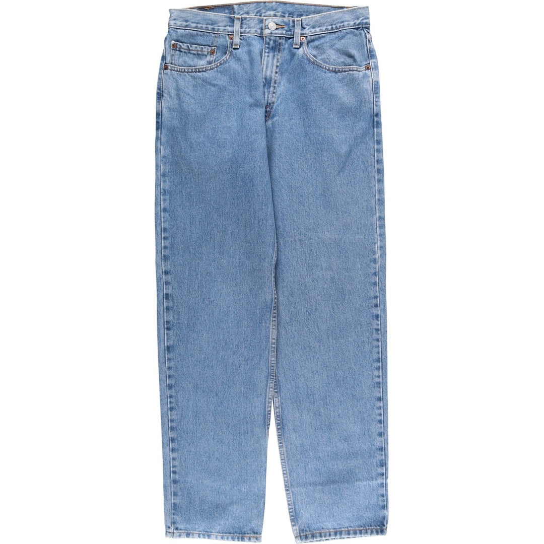 00'S Levi's 550 Relaxed Fit Tapered Denim Pants Men's W33 cotton Blue type light blue Vintage Second Hand