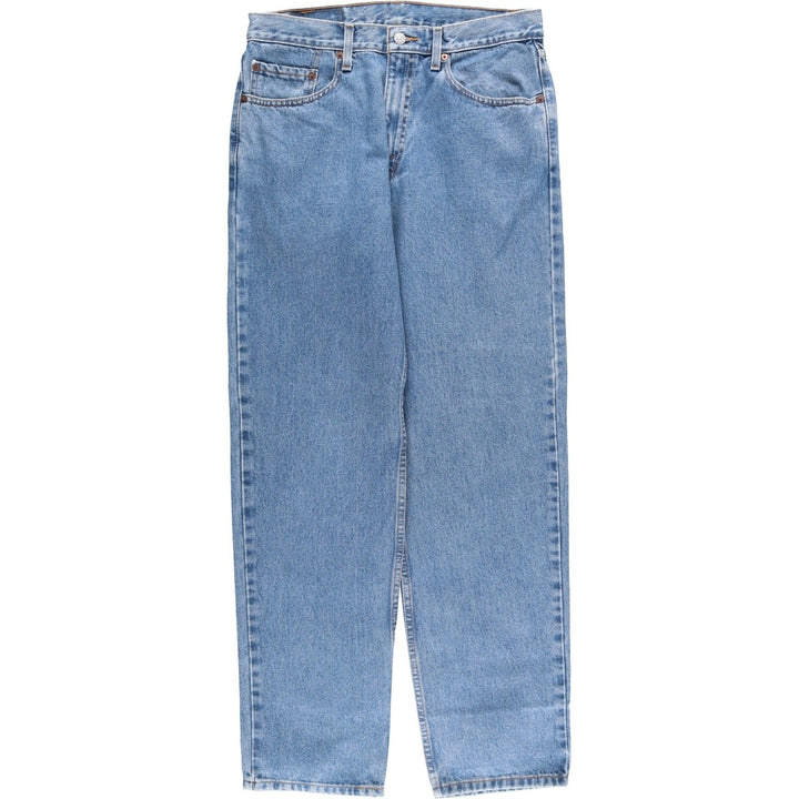00'S Levi's 550 Relaxed Fit Tapered Denim Pants Men's W33 cotton Blue type light blue Vintage Second Hand