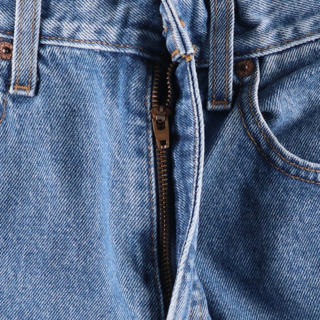 00'S Levi's 550 Relaxed Fit Tapered Denim Pants Men's W33 cotton Blue type light blue Vintage Second Hand