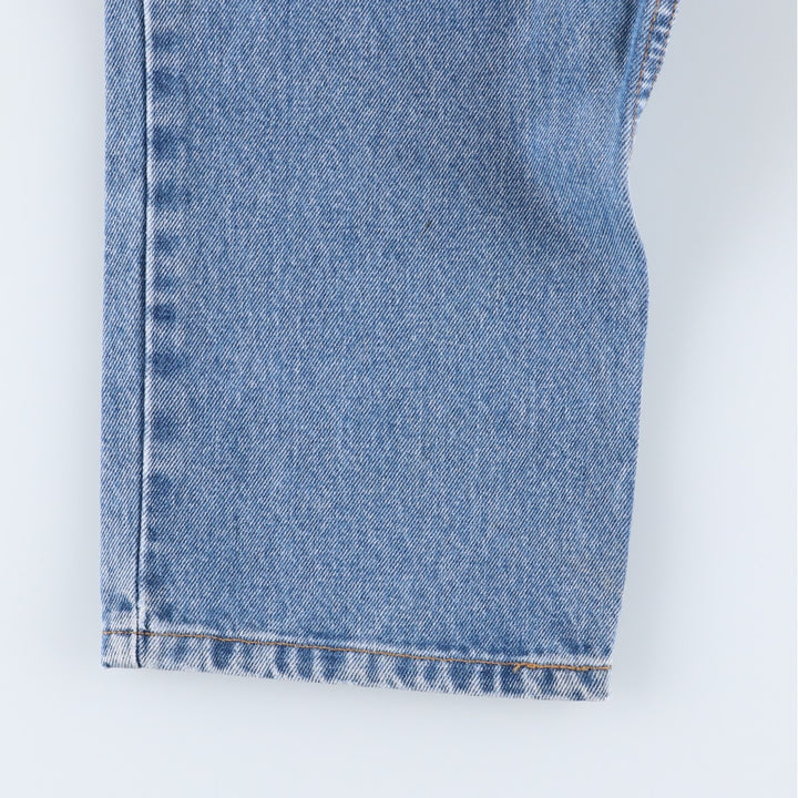 00'S Levi's 550 Relaxed Fit Tapered Denim Pants Men's W33 cotton Blue type light blue Vintage Second Hand