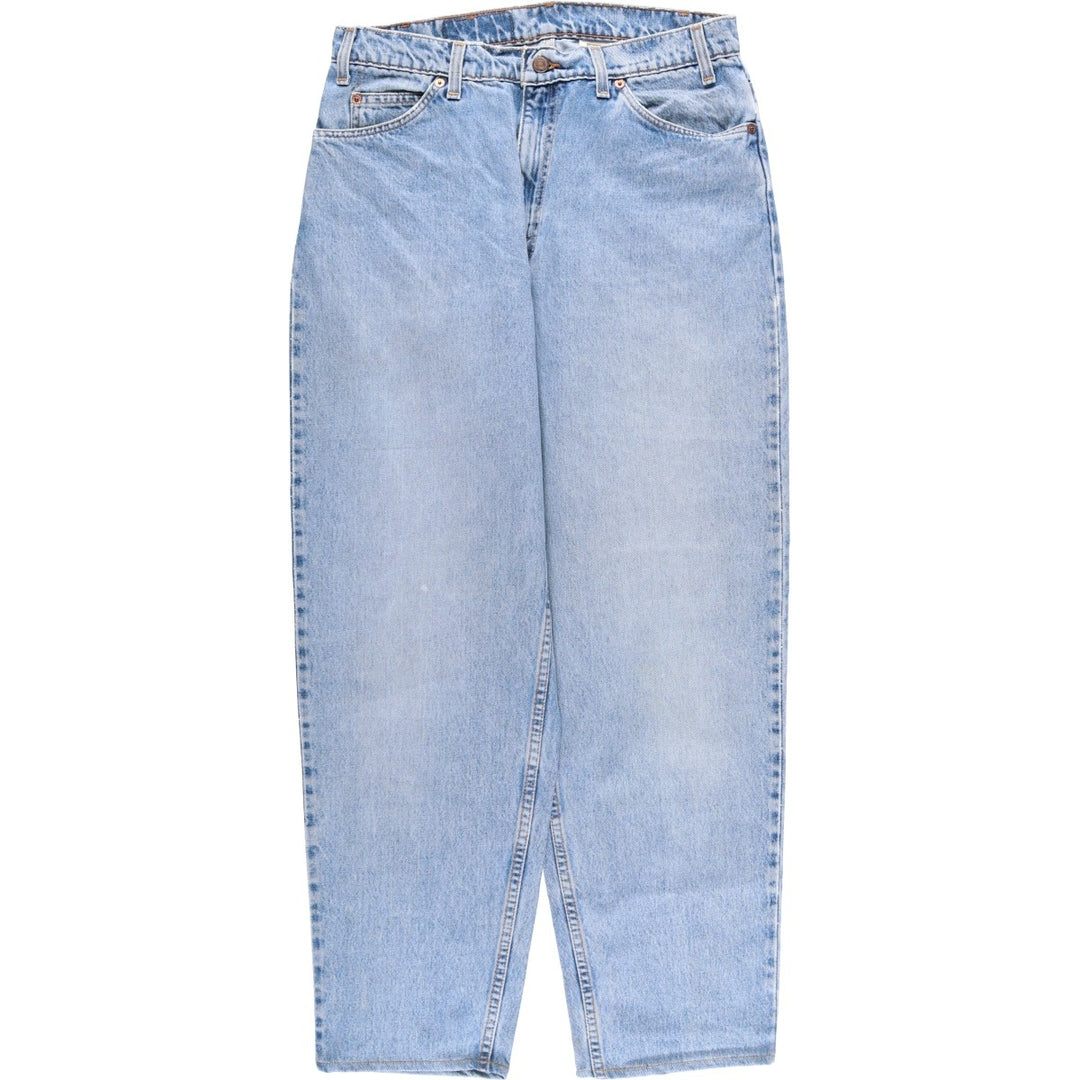 90'S Levi's 560 loose fit tapered leg denim pants, men's, size W33, vintage cotton blue type Vintage Second Hand