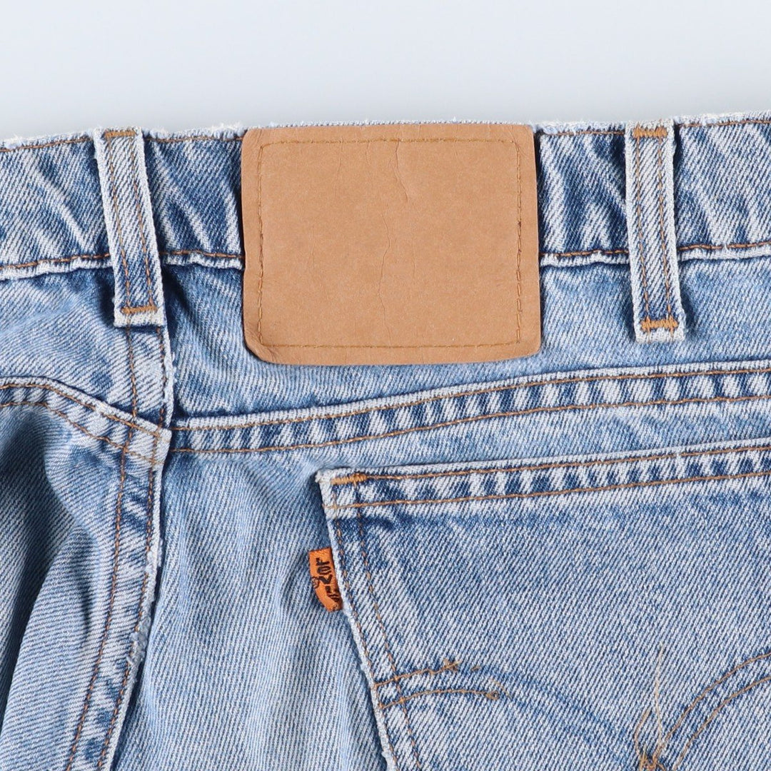 90'S Levi's 560 loose fit tapered leg denim pants, men's, size W33, vintage cotton blue type Vintage Second Hand