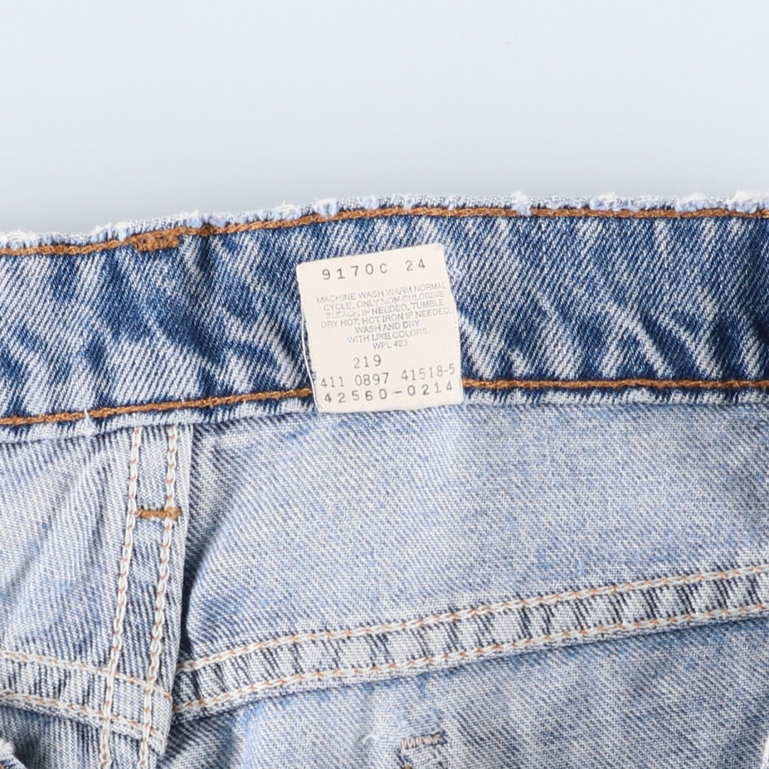 90'S Levi's 560 loose fit tapered leg denim pants, men's, size W33, vintage cotton blue type Vintage Second Hand