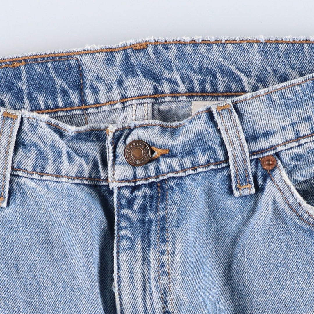 90'S Levi's 560 loose fit tapered leg denim pants, men's, size W33, vintage cotton blue type Vintage Second Hand