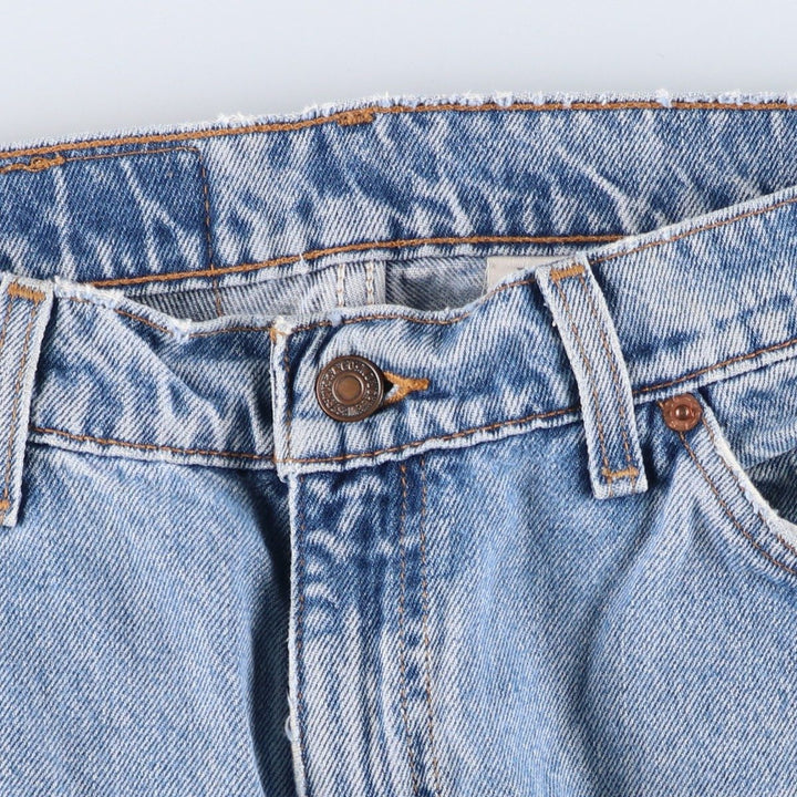 90'S Levi's 560 loose fit tapered leg denim pants, men's, size W33, vintage cotton blue type Vintage Second Hand