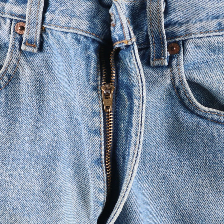 00'S Levi's 550 Relaxed Fit Tapered Denim Pants Men's W32 cotton Blue type light blue Vintage Second Hand