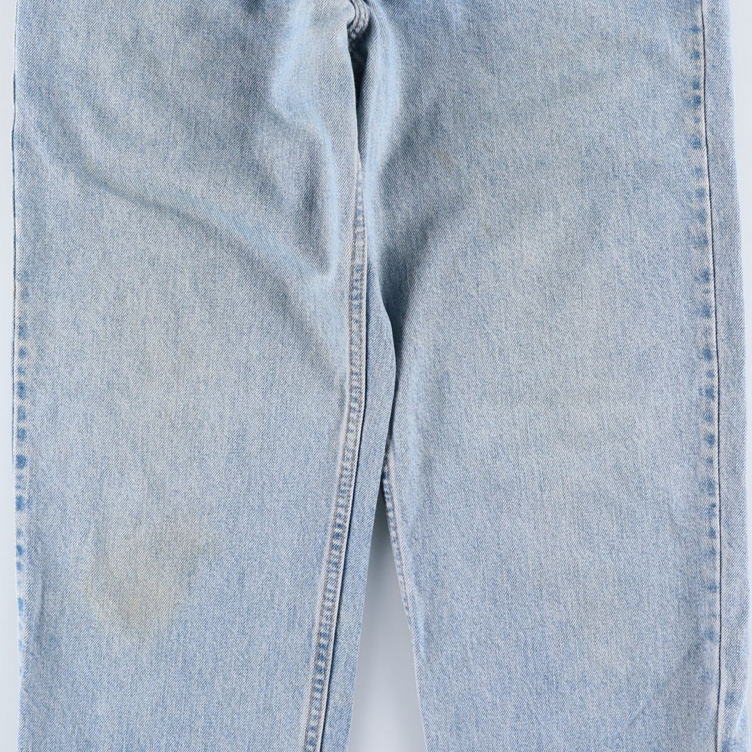 00'S Levi's 550 Relaxed Fit Tapered Denim Pants Men's W32 cotton Blue type light blue Vintage Second Hand