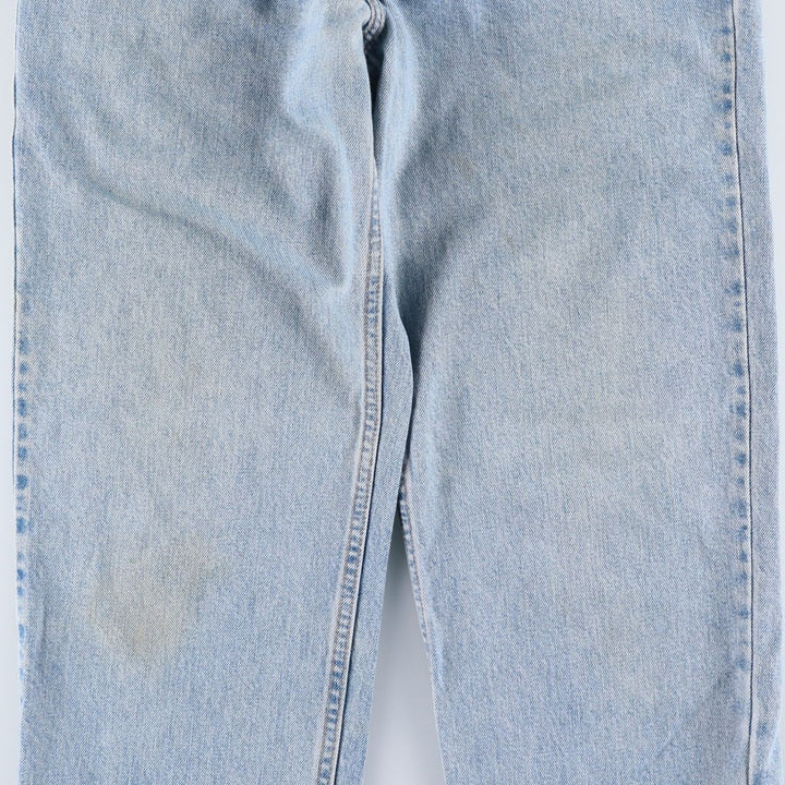 00'S Levi's 550 Relaxed Fit Tapered Denim Pants Men's W32 cotton Blue type light blue Vintage Second Hand