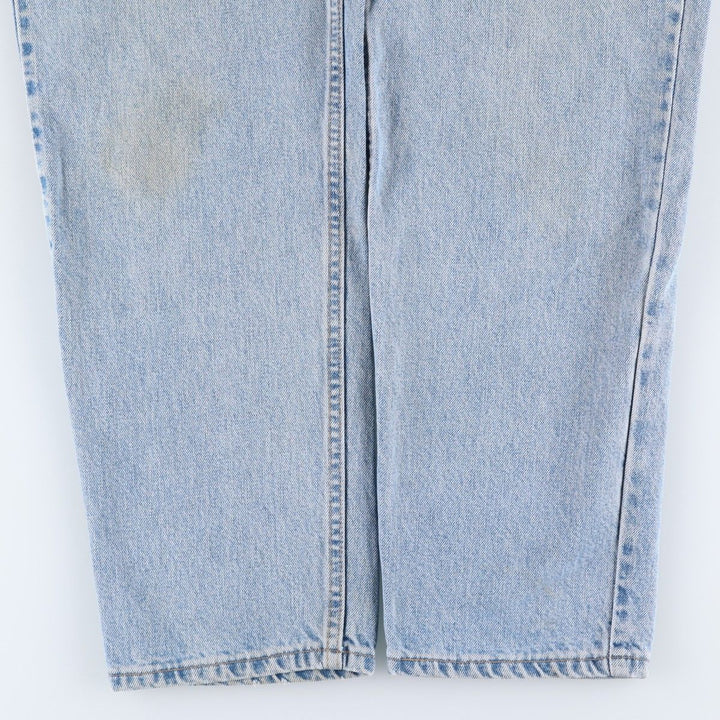 00'S Levi's 550 Relaxed Fit Tapered Denim Pants Men's W32 cotton Blue type light blue Vintage Second Hand