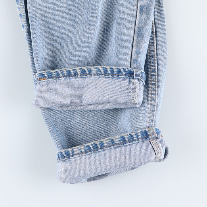 00'S Levi's 550 Relaxed Fit Tapered Denim Pants Men's W32 cotton Blue type light blue Vintage Second Hand