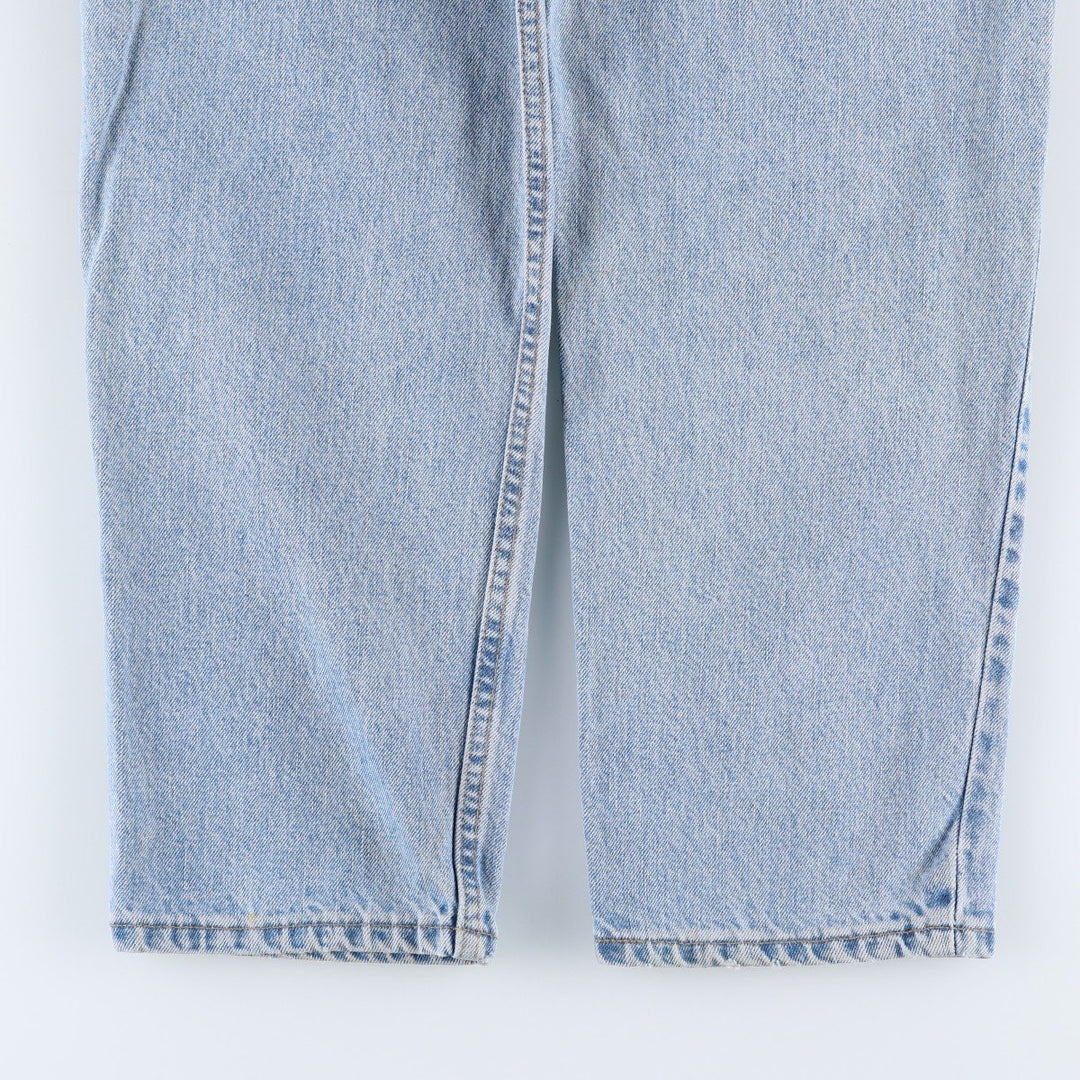 00'S Levi's 550 Relaxed Fit Tapered Denim Pants Men's W32 cotton Blue type light blue Vintage Second Hand