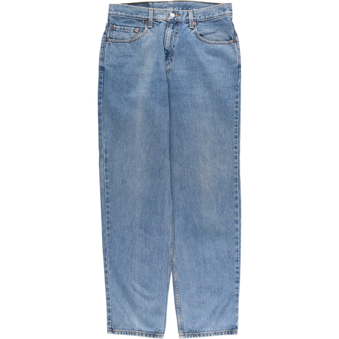 90'S Levi's 550 Relaxed Fit Tapered Denim Pants Men's W32 Vintage cotton Blue type light blue Vintage Second Hand