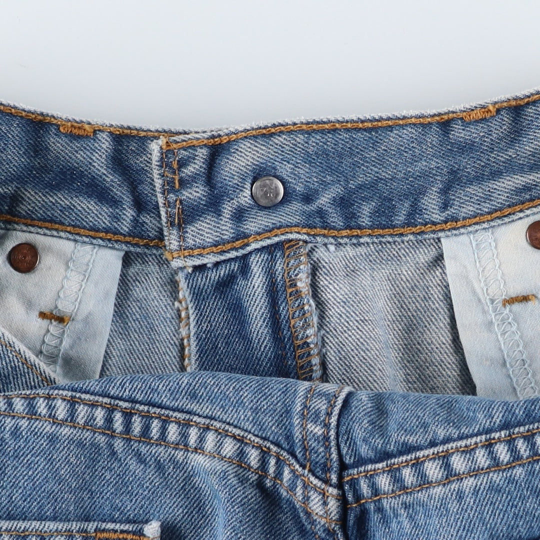 90'S Levi's 550 Relaxed Fit Tapered Denim Pants Men's W32 Vintage cotton Blue type light blue Vintage Second Hand