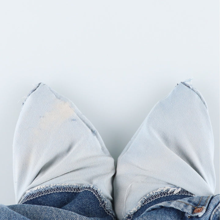 90'S Levi's 550 Relaxed Fit Tapered Denim Pants Men's W32 Vintage cotton Blue type light blue Vintage Second Hand