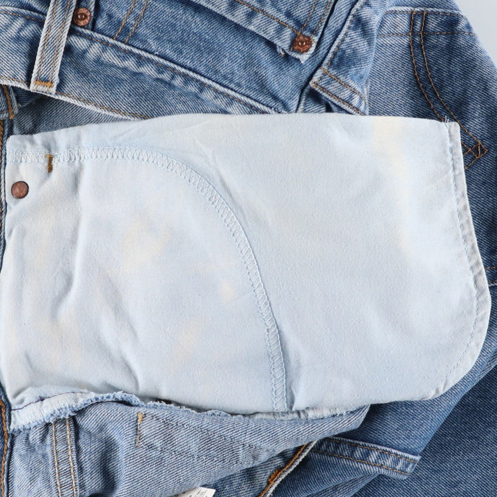90'S Levi's 550 Relaxed Fit Tapered Denim Pants Men's W32 Vintage cotton Blue type light blue Vintage Second Hand