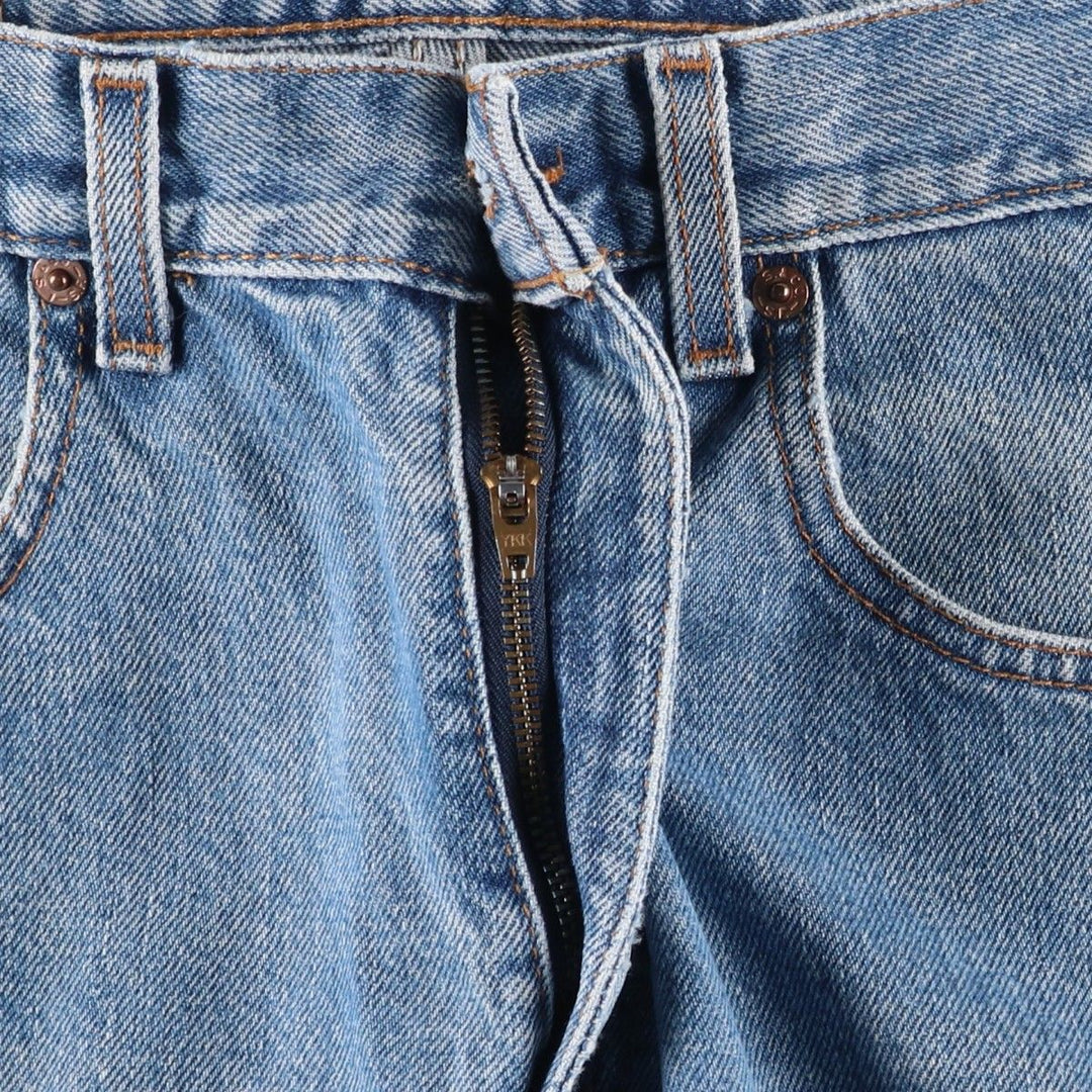 00'S Levi's 550 Relaxed Fit Tapered Denim Pants for Men, W31 cotton Blue type light blue Vintage Second Hand