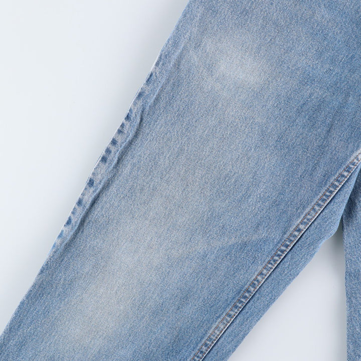 00'S Levi's 550 Relaxed Fit Tapered Denim Pants for Men, W31 cotton Blue type light blue Vintage Second Hand