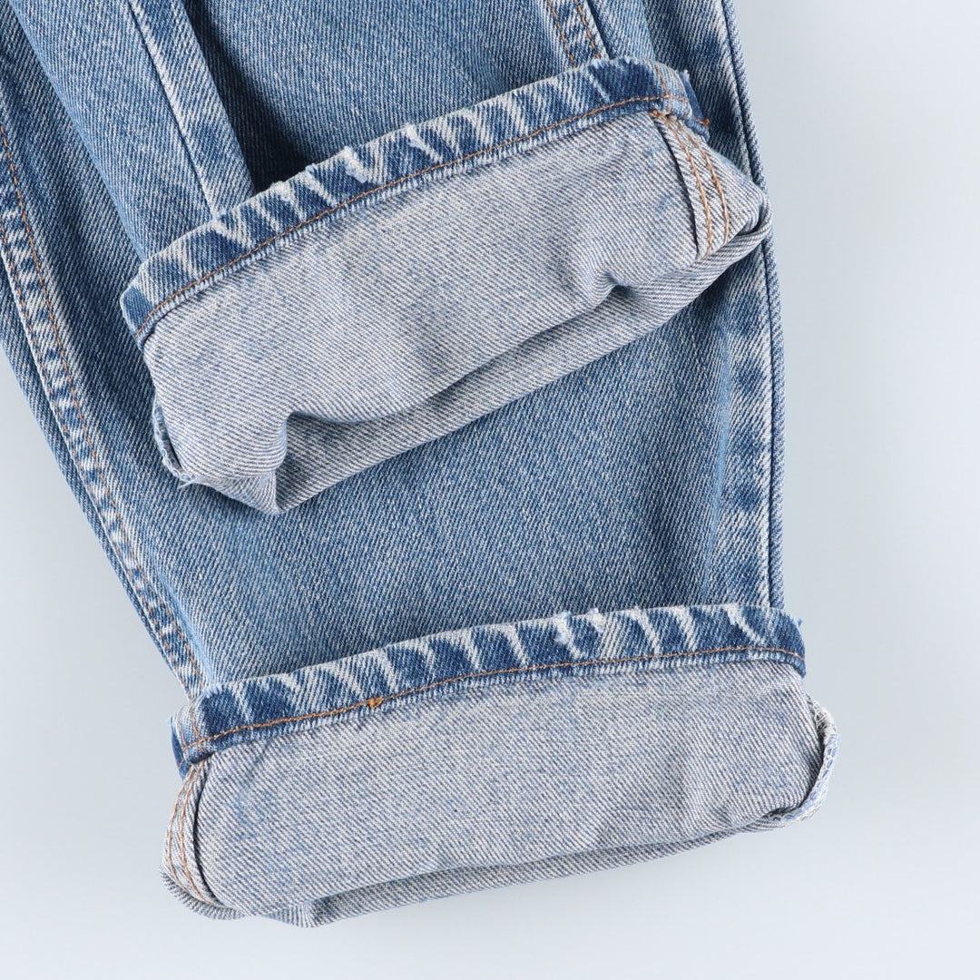 00'S Levi's 550 Relaxed Fit Tapered Denim Pants for Men, W31 cotton Blue type light blue Vintage Second Hand