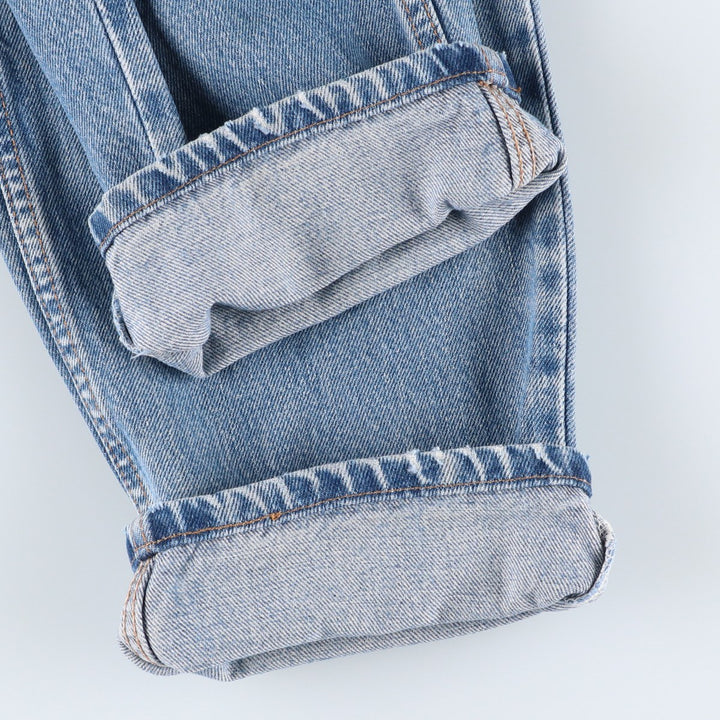 00'S Levi's 550 Relaxed Fit Tapered Denim Pants for Men, W31 cotton Blue type light blue Vintage Second Hand