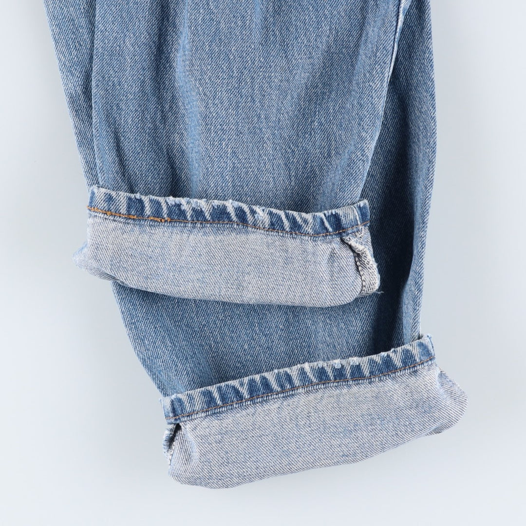 00'S Levi's 550 Relaxed Fit Tapered Denim Pants for Men, W31 cotton Blue type light blue Vintage Second Hand