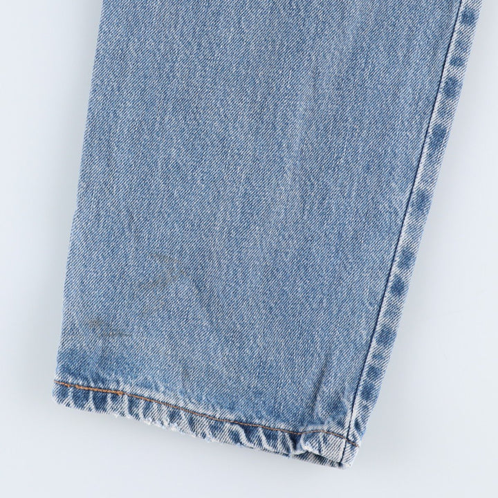 00'S Levi's 550 Relaxed Fit Tapered Denim Pants for Men, W31 cotton Blue type light blue Vintage Second Hand