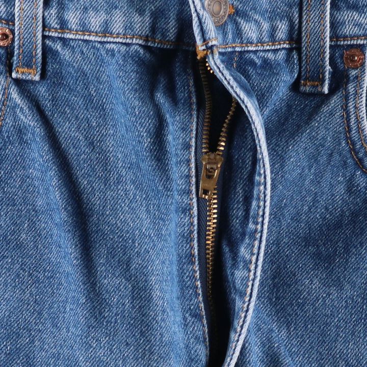 90'S Levi's 550 Relaxed Fit Tapered Denim Pants Made in USA Men's W35 Vintage cotton blue type Vintage Second Hand